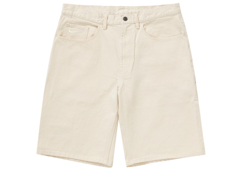 Order Supreme Nike 丹寧短褲 自然色