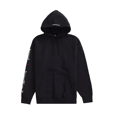 Supreme Nike Hooded Sweatshirt Black