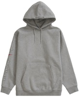 Supreme Nike Hooded Sweatshirt Heather Grey Supreme Nike Hooded Sweatshirt Heather Grey