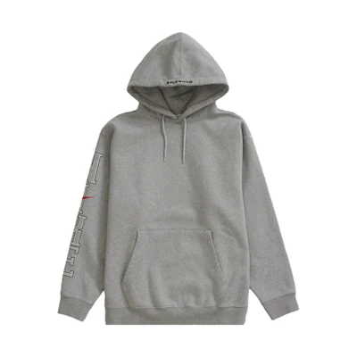 Supreme Nike Hooded Sweatshirt Heather Grey