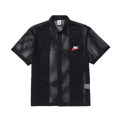 Supreme Nike Mesh S/S Shirt Black