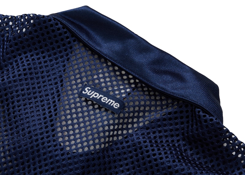 Lookbook Supreme Nike Mesh S/S Shirt Navy