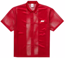 Supreme Nike Mesh S/S Shirt Red Supreme Nike Mesh S/S Shirt Red