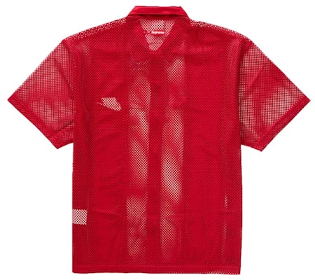 Supreme Nike Mesh S/S Shirt Red Order Supreme Nike Mesh S/S Shirt Red