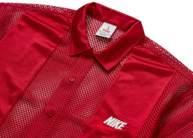 Lookbook Supreme Nike 網眼短袖襯衫 紅色