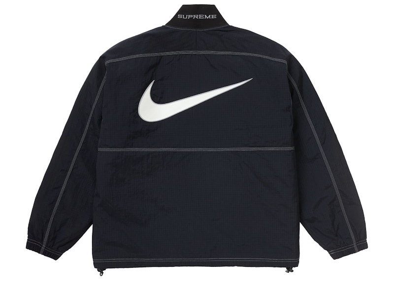 Supreme Nike Ripstop Pullover Black