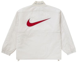 Supreme Nike Ripstop Pullover White Supreme Nike Ripstop Pullover White