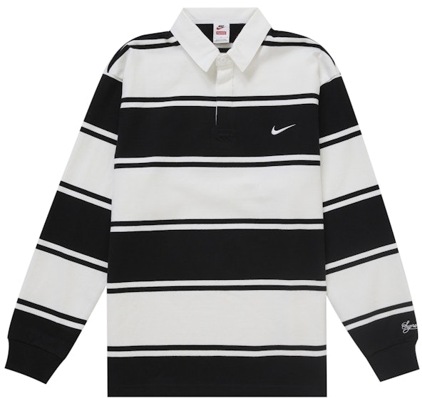 supreme-nike-stripe-rugby-black