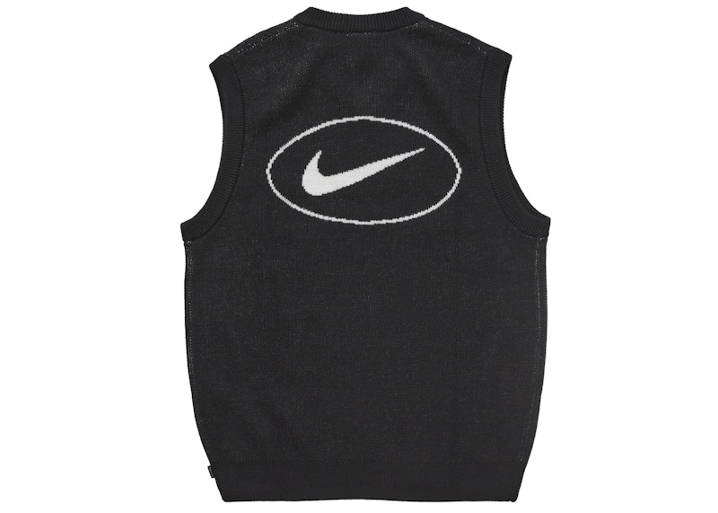 Order シュプリーム ナイキ セーターベスト ブラック