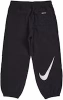 Order Supreme Nike 黑色運動長褲 (SS25)