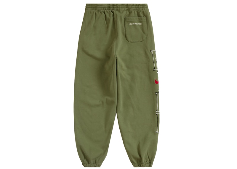 Order 슈프림 나이키 스웨트팬츠 올리브