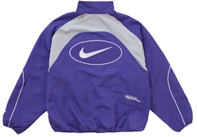 Supreme Nike Jaket Trek Ungu Lookbook Supreme Nike Jaket Trek Ungu