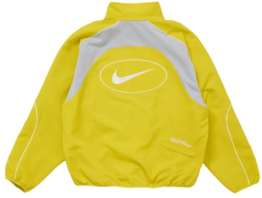 Supreme Nike Track Jacket Yellow Lookbook Supreme Nike Track Jacket Yellow