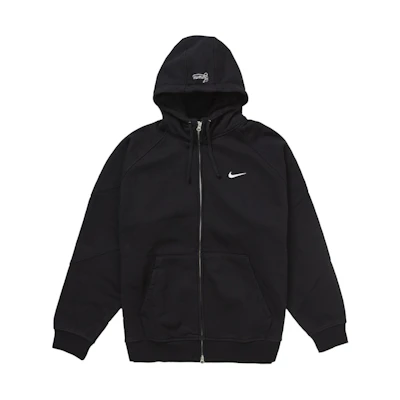 Supreme Nike Zip Up Hooded Sweatshirt Black
