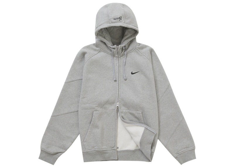 Order Sudadera con Capucha Cremallera Supreme Nike Gris Jaspeado