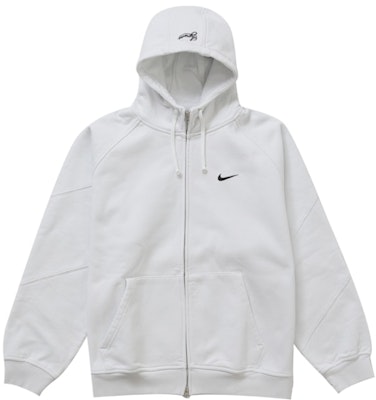 Supreme Nike Hoodie Resleting Putih Buy Supreme Nike Hoodie Resleting Putih
