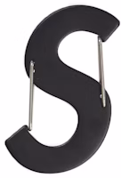 Supreme Nite Ize S Logo Keychain Black Supreme Nite Ize S Logo Keychain Black