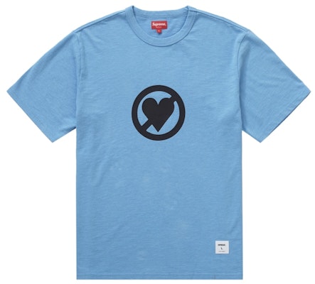 Supreme No Love S/S Top Light Blue Buy Supreme No Love S/S Top Light Blue