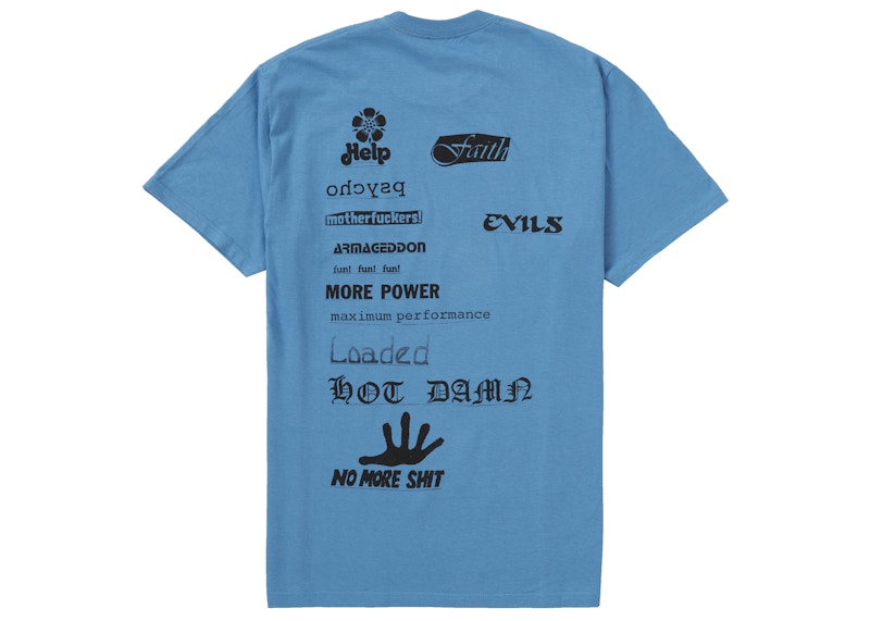 Buy 至高無上「不再受氣」T恤 朦朧淺皇家藍