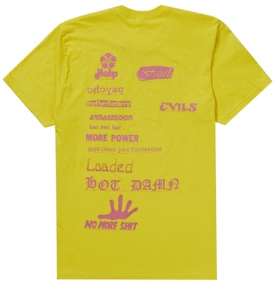 Supreme 不再愚蠢T恤 柠檬黄 Buy Supreme 不再愚蠢T恤 柠檬黄