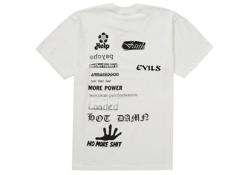 Buy Supreme Camiseta Blanca No More Shit