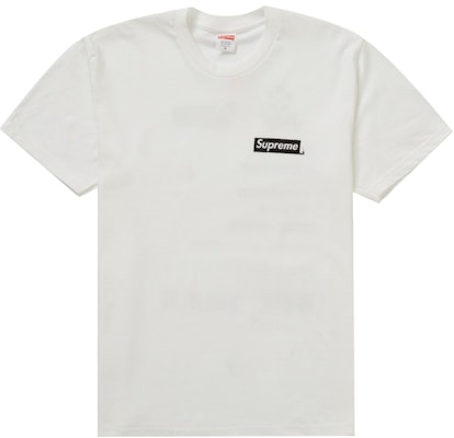 Supreme No More Shit Baju-T Putih Order Supreme No More Shit Baju-T Putih