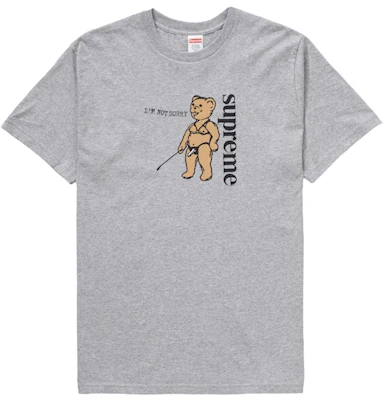 Supreme Not Sorry Kaos Abu-Abu Heather Buy Supreme Not Sorry Kaos Abu-Abu Heather