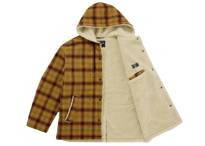 Order Supreme Number (N)ine 仿羊毛連帽大衣 棕色