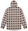Order Supreme Number Nine Kemeja Flanel Hoodie Putih