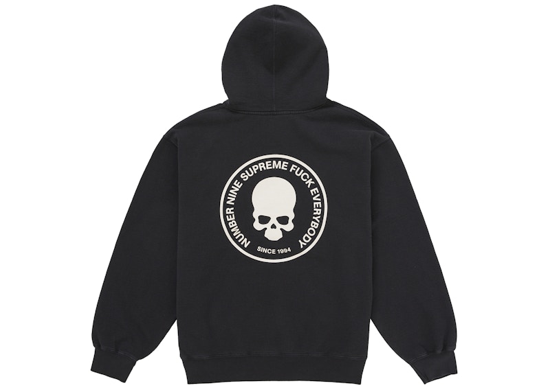 Supreme Number (N)ine Hooded Sweatshirt Black 圖 2