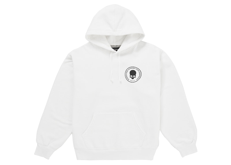 Supreme Number (N)ine Hooded Sweatshirt White