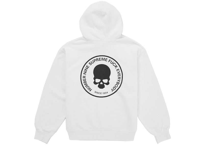 Supreme Number (N)ine Hooded Sweatshirt White 圖 2