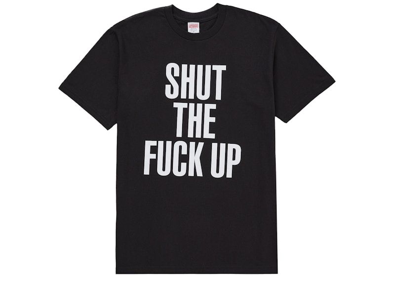 Supreme Number (N)ine Shut Up Tee Black