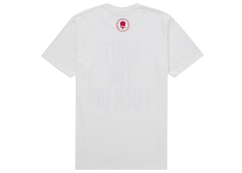 Supreme Number (N)ine Shut Up Tee White 圖 2