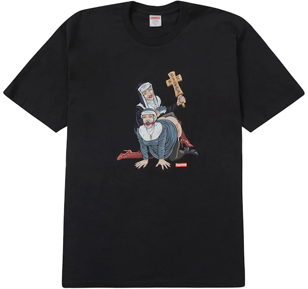 supreme-nuns-tee-black