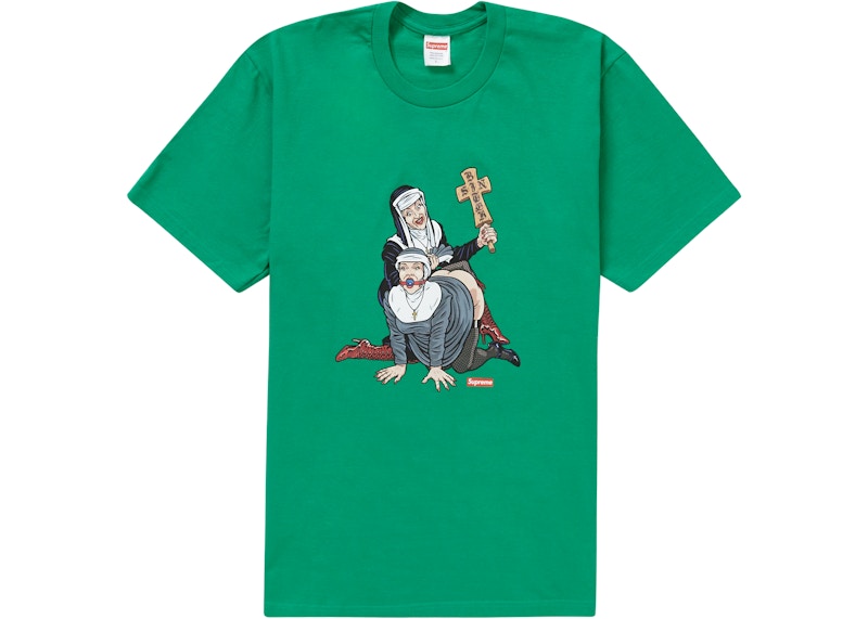 Supreme Nuns Tee Green