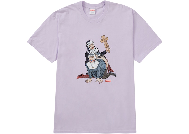 Supreme Nuns Tee Light Purple