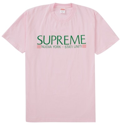 シュプリーム NY Tシャツ (ライトピンク)
Buy シュプリーム NY Tシャツ (ライトピンク)