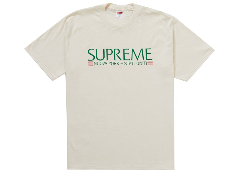 Supreme Nuova York Tee Natural