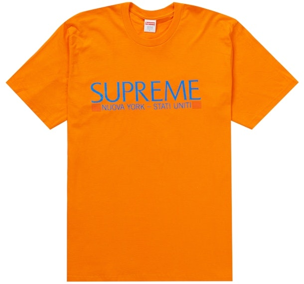 supreme-nuova-york-tee-orange