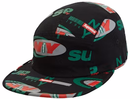 Supreme NY Camp Cap Black Supreme NY Camp Cap Black