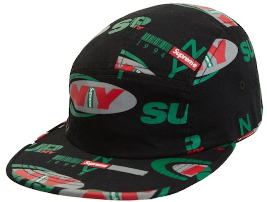 Supreme NY Camp Cap Black Buy Supreme NY Camp Cap Black