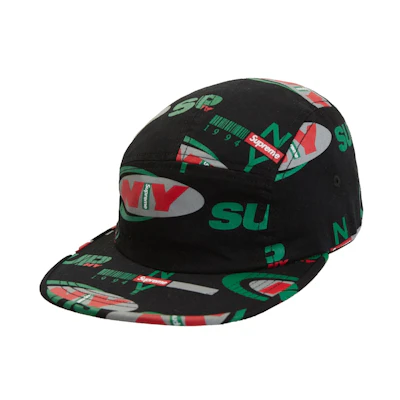 Supreme NY Camp Cap Black