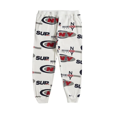 Supreme NY Waffle Thermal Pant White