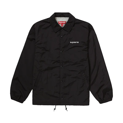 Supreme NYC Coaches Jacket Black