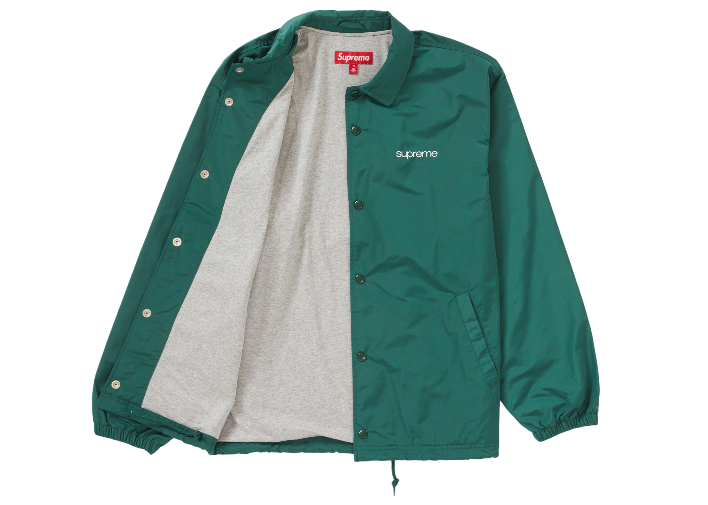 Buy Supreme NYC Coaches Jacket Green - Novelship