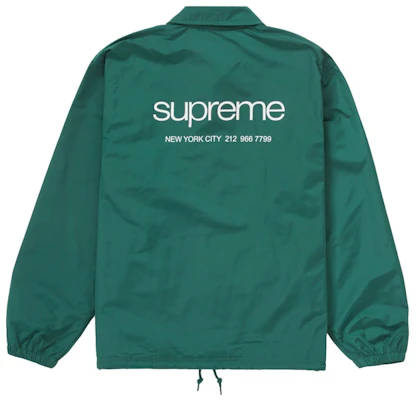 Supreme NYCコーチジャケット (グリーン)
Lookbook Supreme NYCコーチジャケット (グリーン)