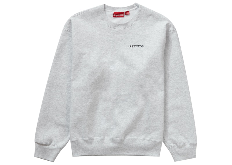 Order Supreme NYC 灰色のクルーネック

