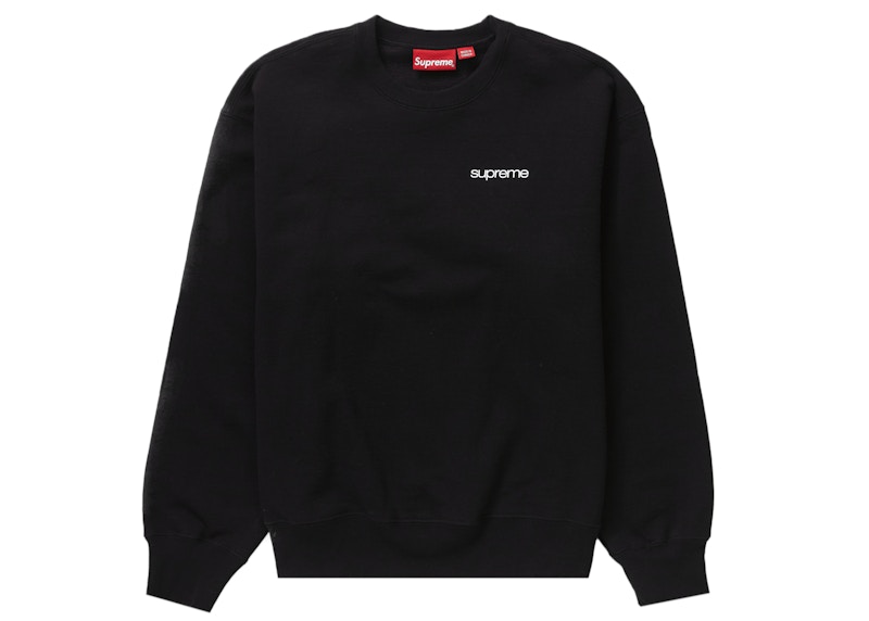 Order Supreme 纽约黑色圆领衫