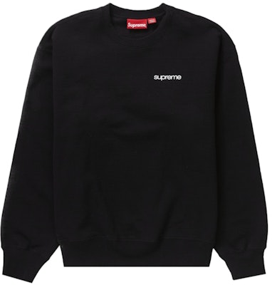 Supreme NYC Crewneck Black Order Supreme NYC Crewneck Black